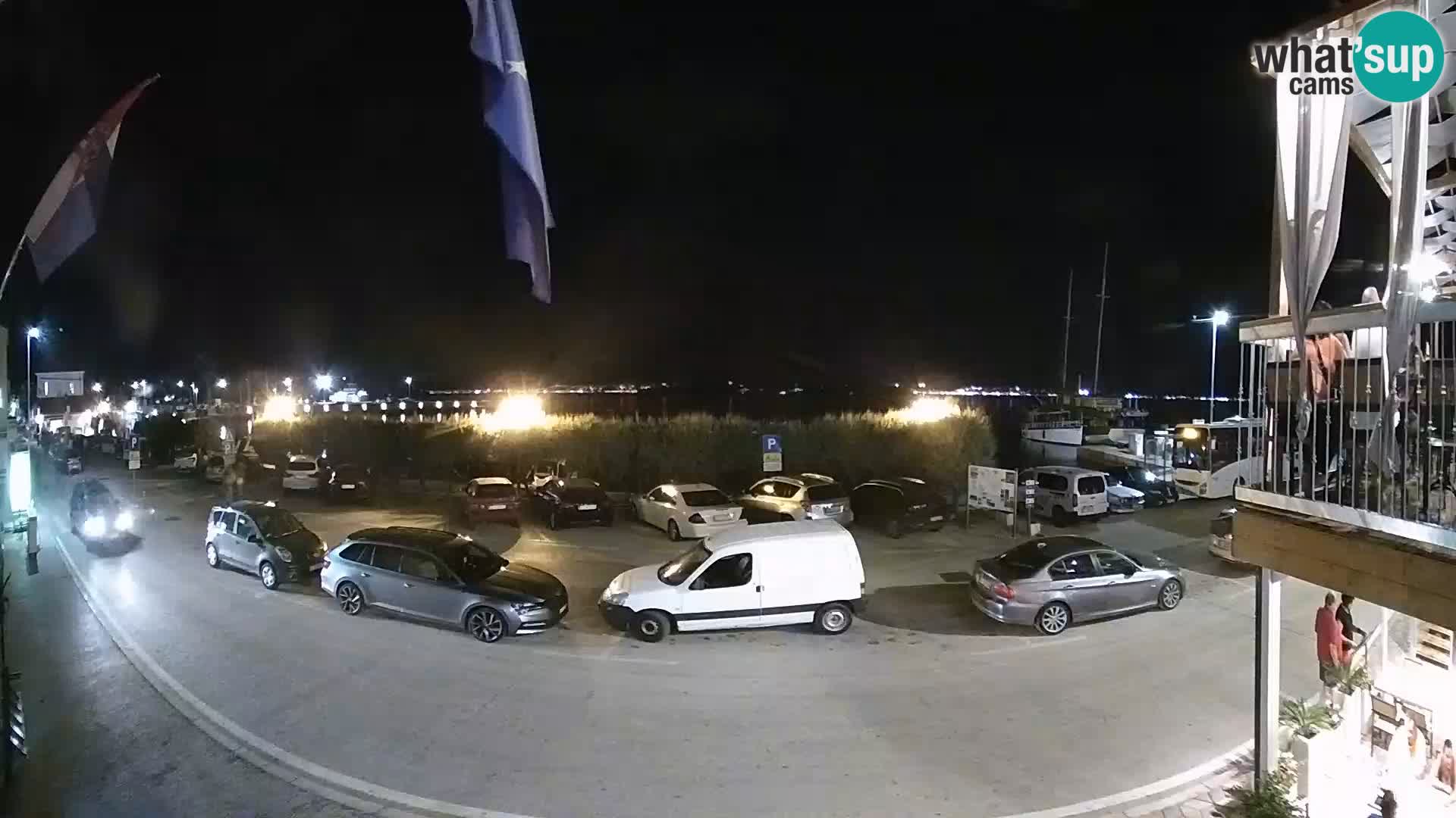 Spletna kamera Tkon – trajektni terminal