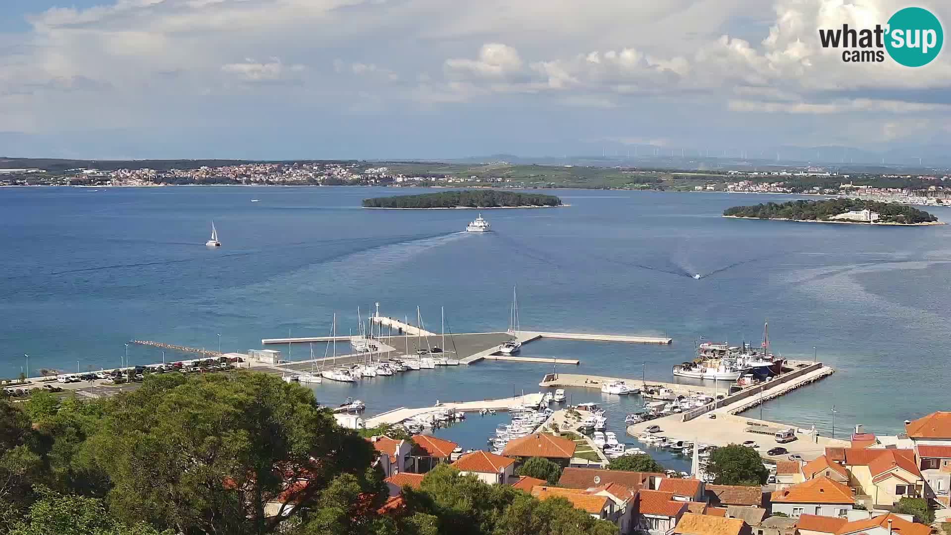 Tkon – Kalvaria – vista del canal de Pašman