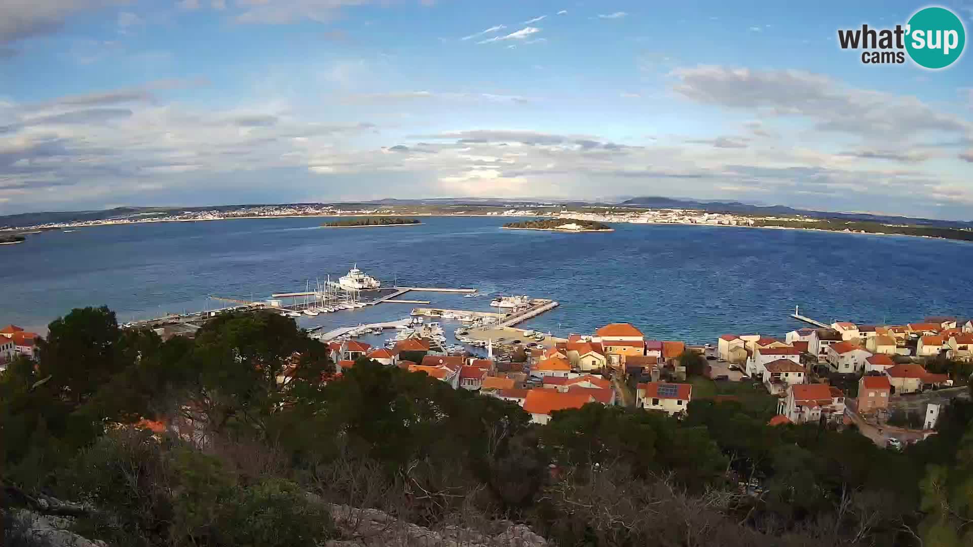 Tkon – Kalvaria – view of Pašman channel