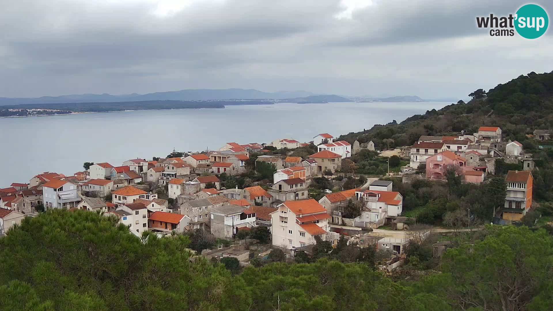 Tkon – Kalvaria – panorama del canale di Pašman