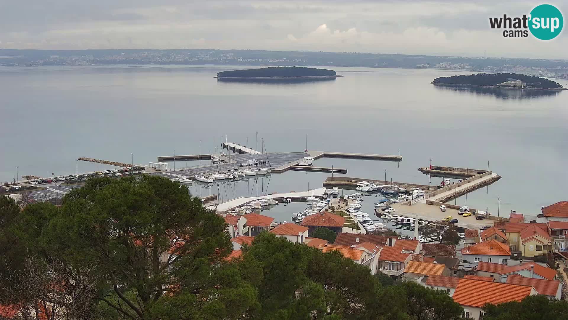 Tkon – Kalvaria – panorama del canale di Pašman