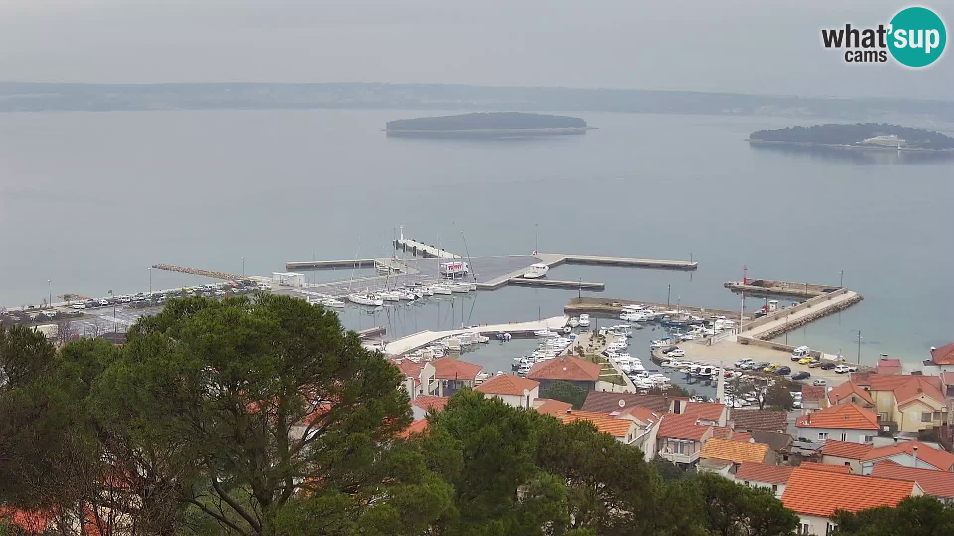 Tkon – Kalvaria – view of Pašman channel