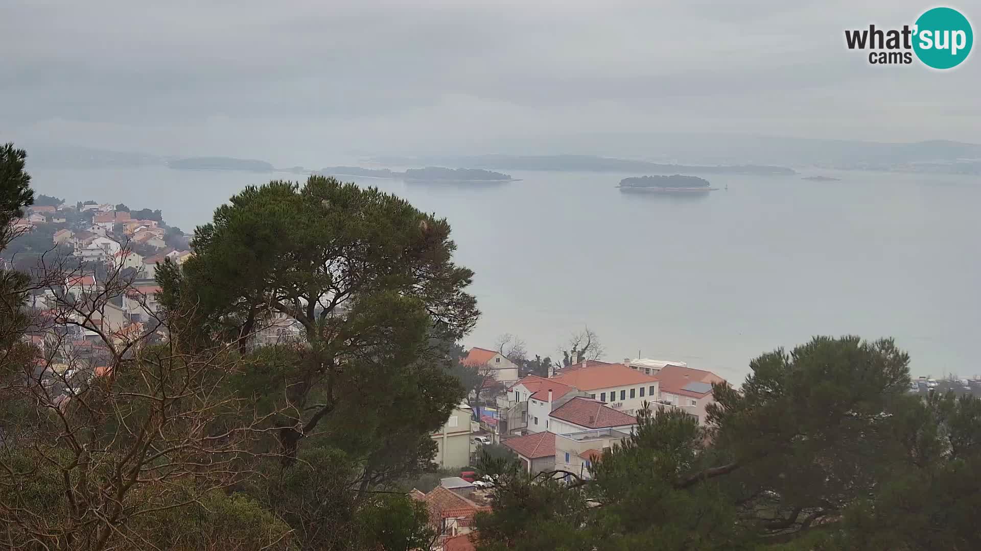 Tkon – Kalvaria – vista del canal de Pašman