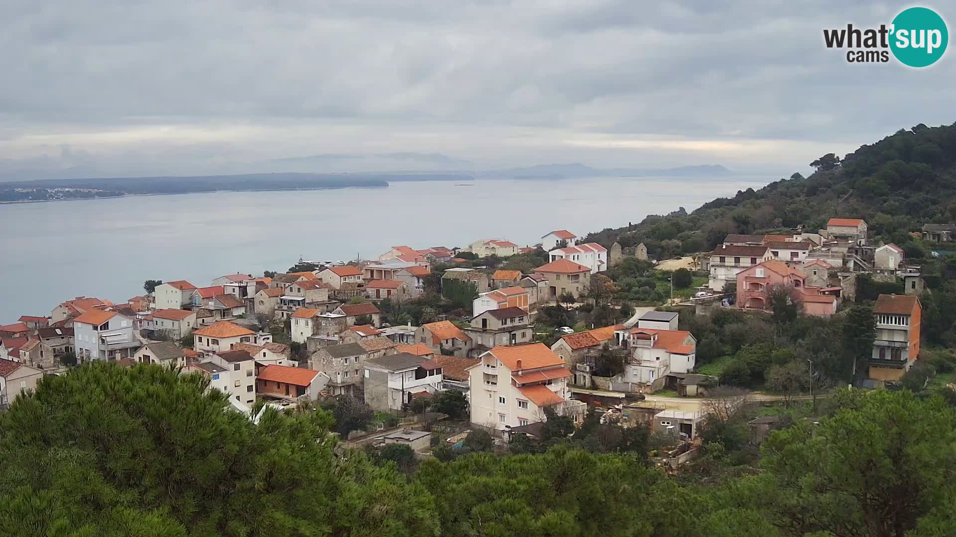 Tkon – Kalvarija – pogled na Pašmanski kanal