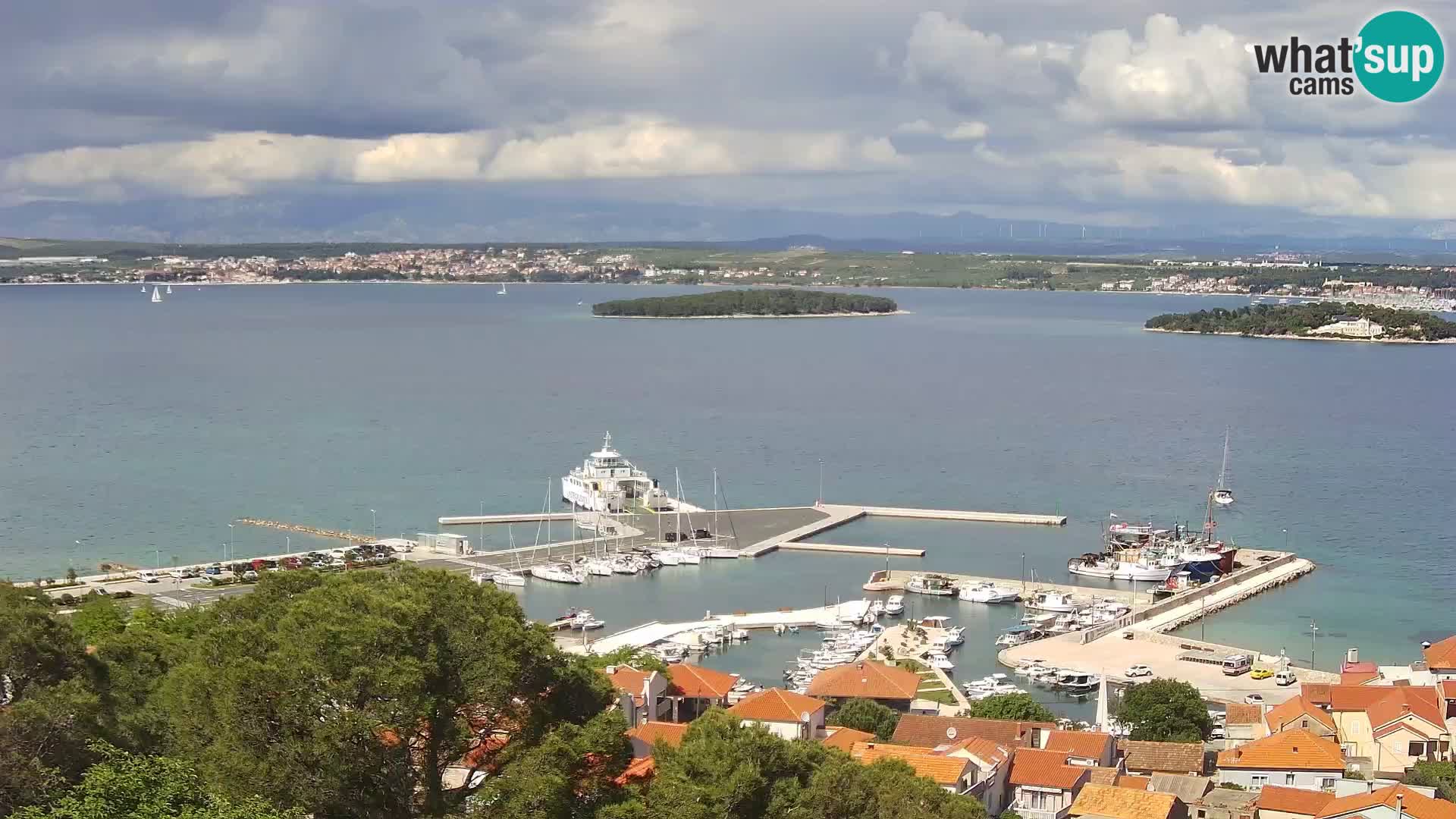 Tkon – Kalvaria – view of Pašman channel