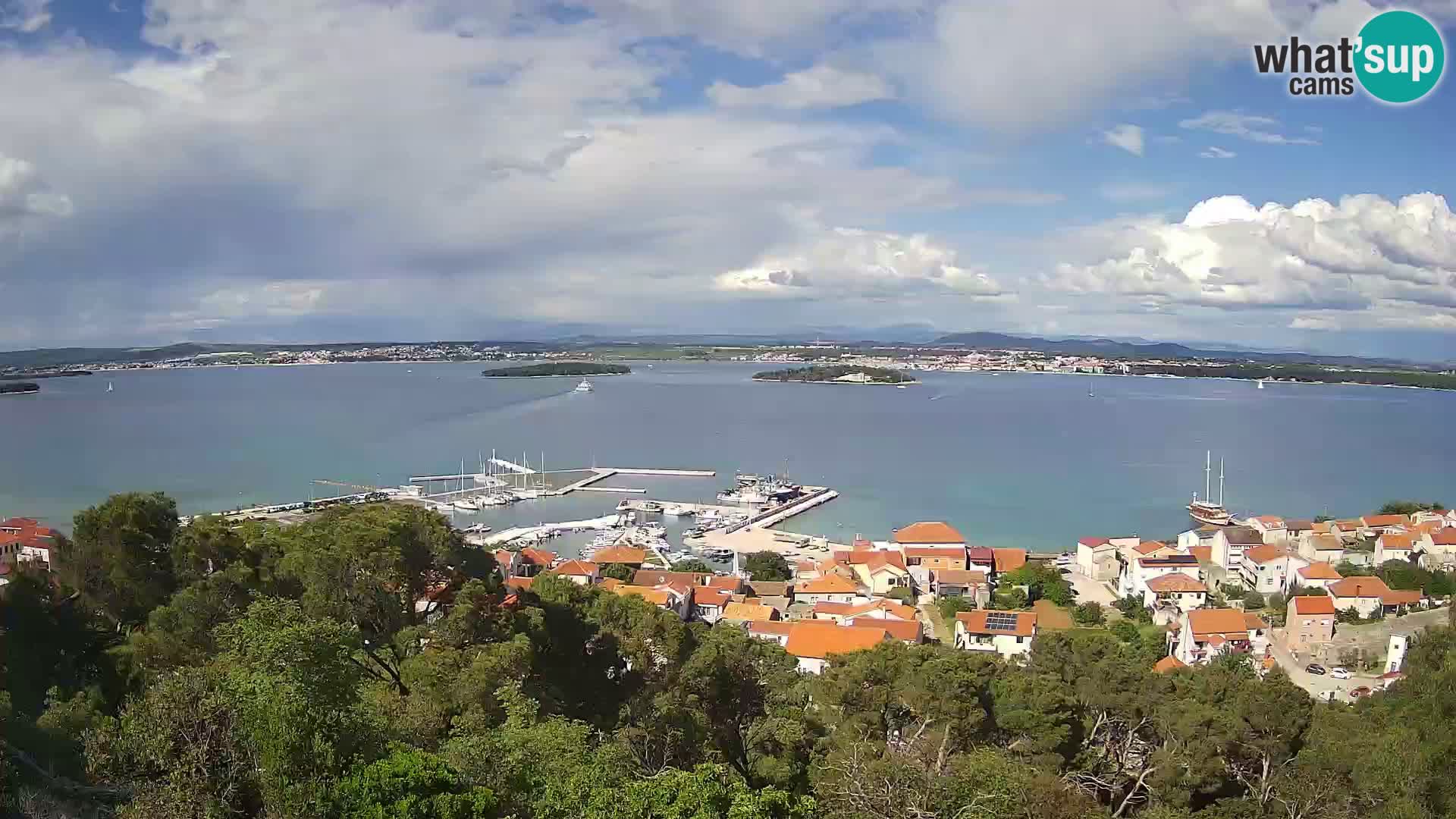 Tkon – Kalvaria – view of Pašman channel
