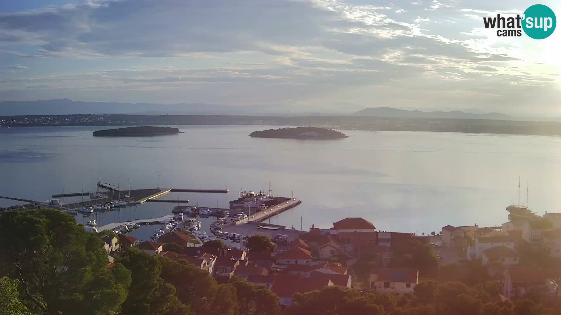 Tkon – Kalvaria – vista del canal de Pašman