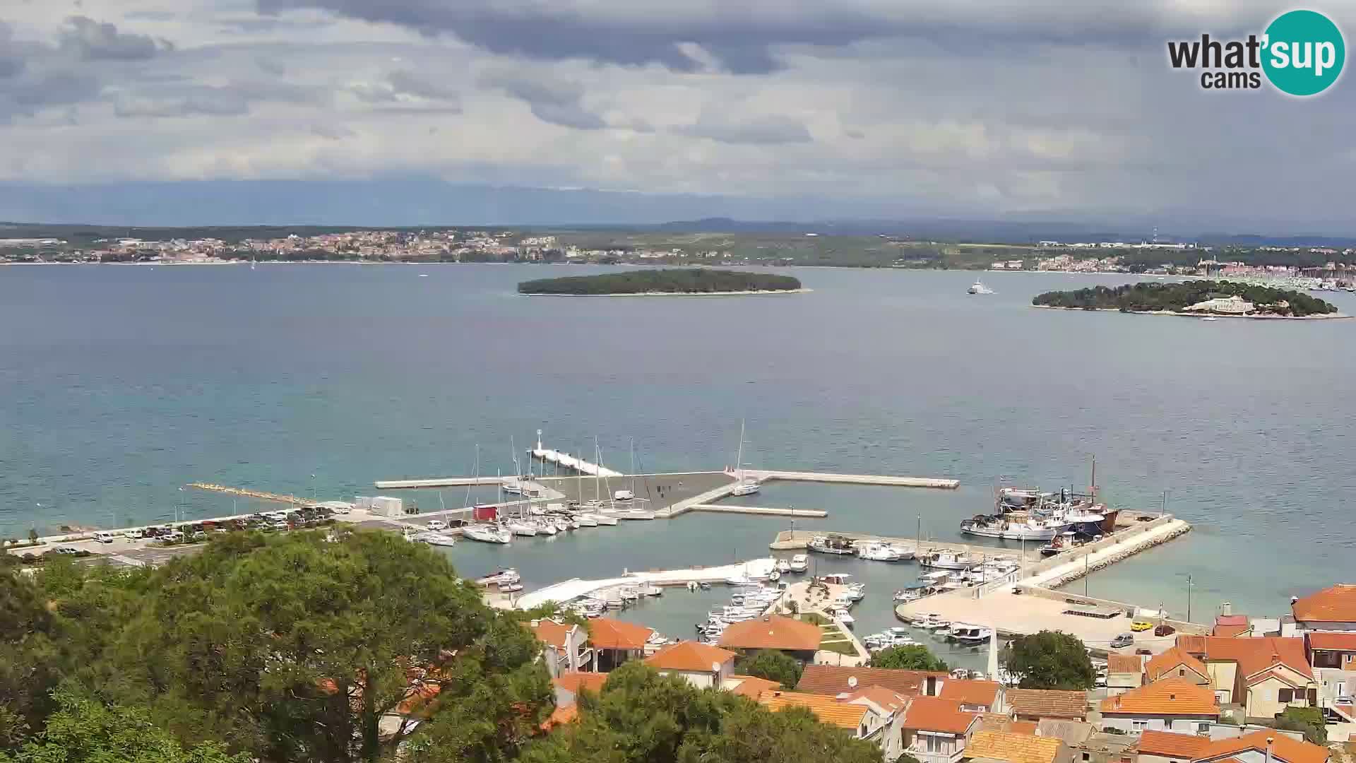 Tkon – Kalvaria – panorama del canale di Pašman
