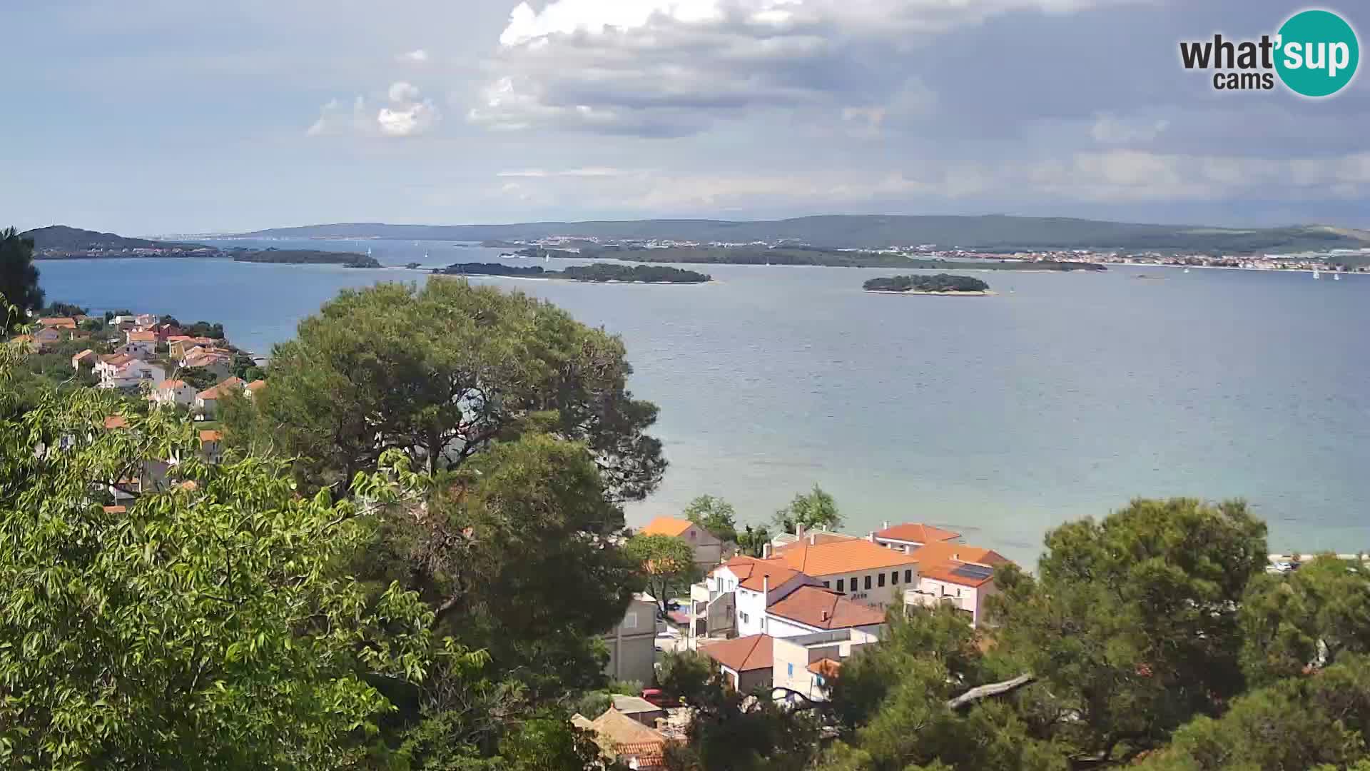 Tkon – Kalvaria – Blick auf Pašman Kanal