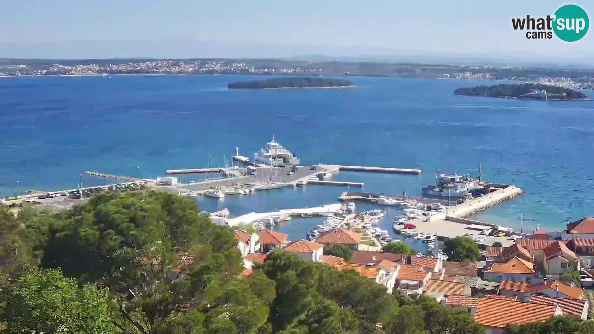 Tkon – Kalvaria – vista del canal de Pašman