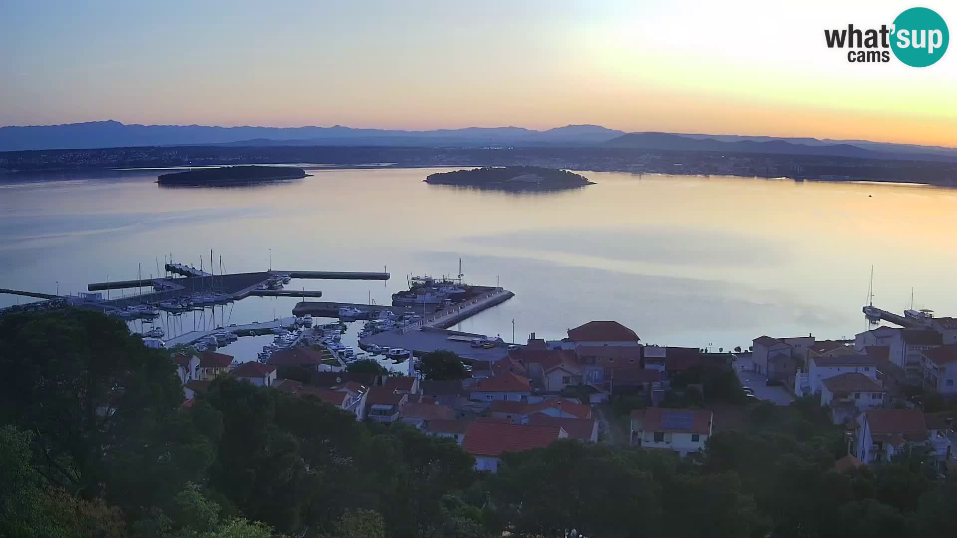 Tkon – Kalvaria – vista del canal de Pašman