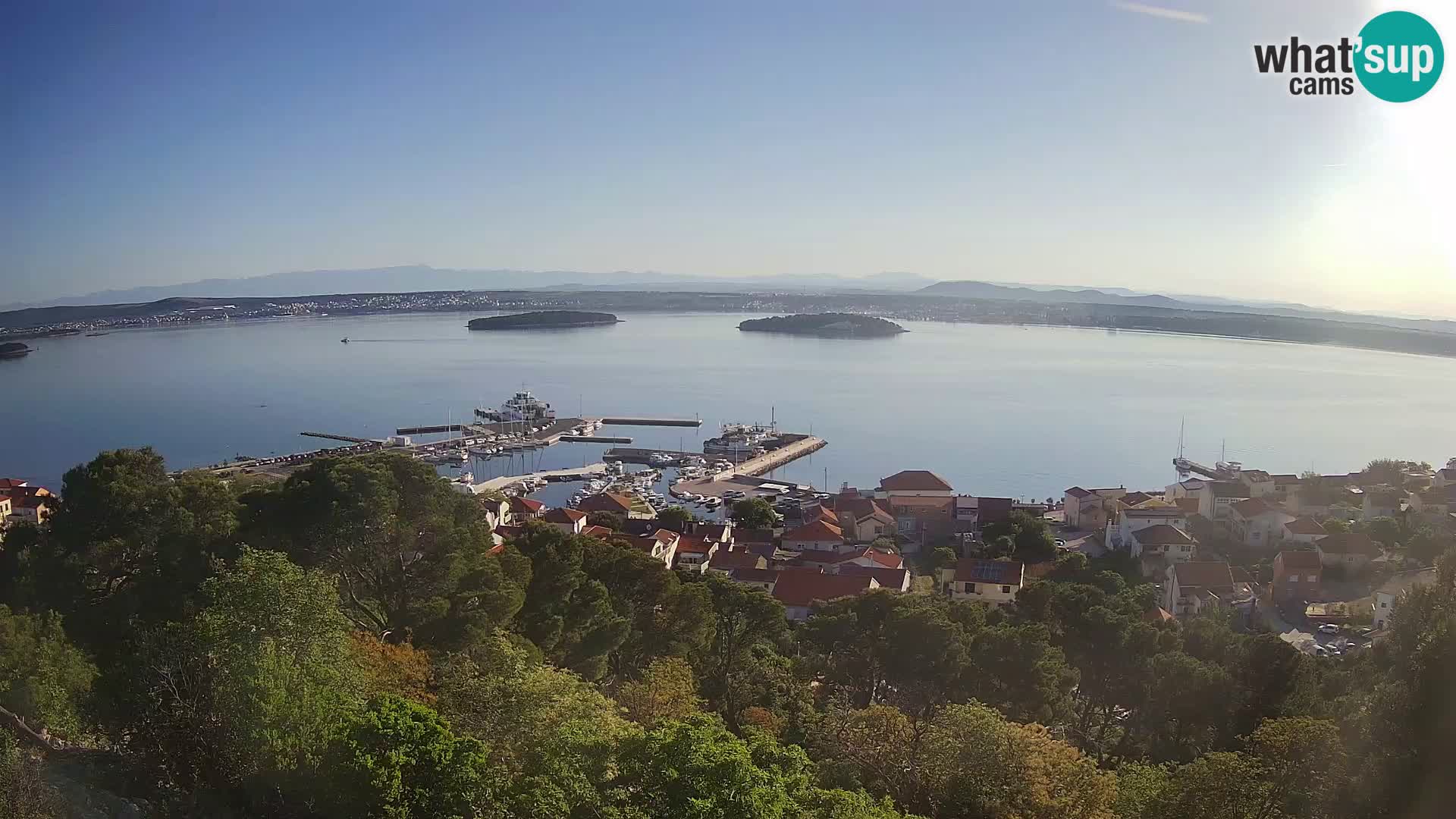 Tkon – Kalvaria – vista del canal de Pašman