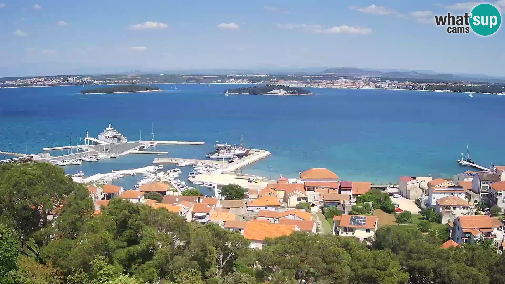 Tkon – Kalvaria – vista del canal de Pašman
