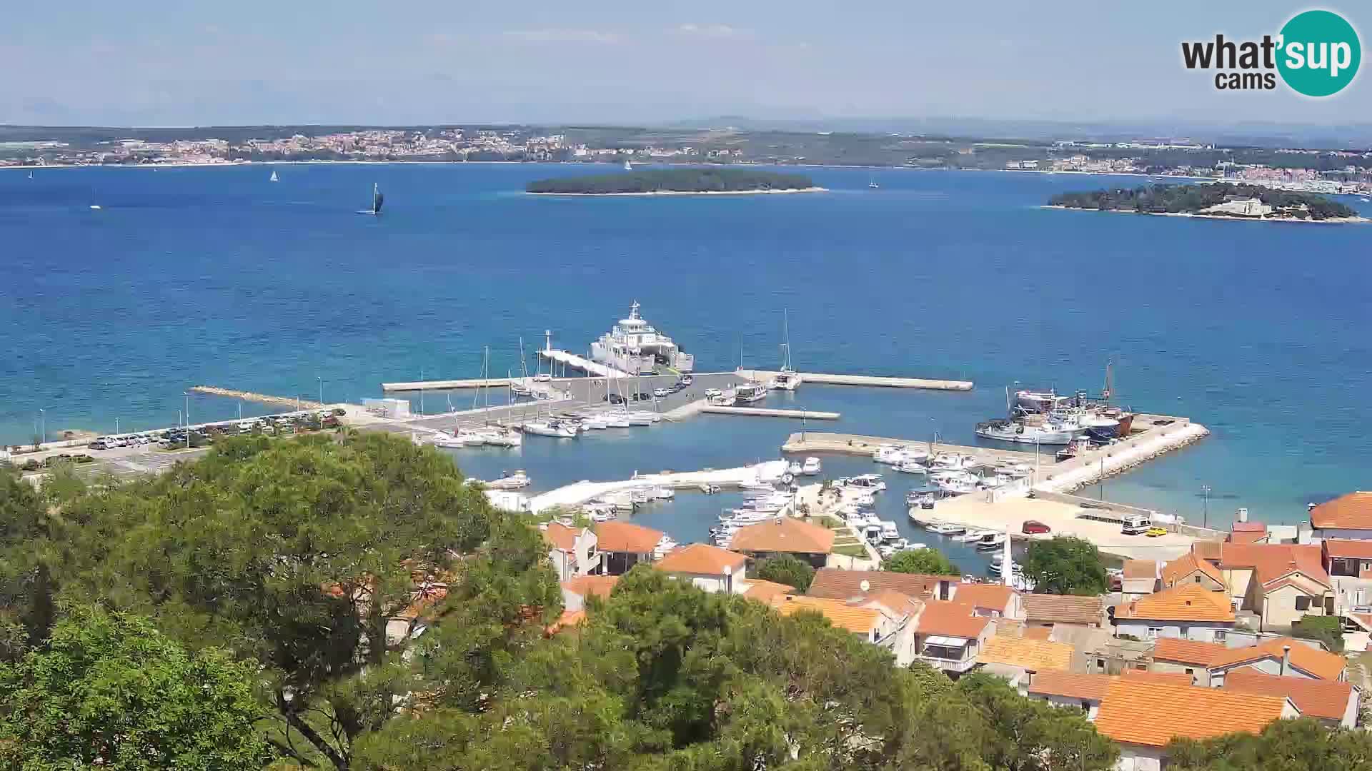 Tkon – Kalvaria – vista del canal de Pašman