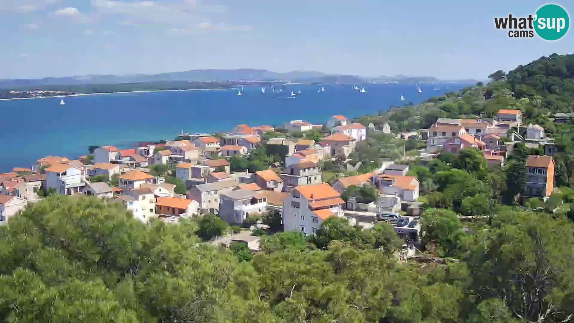 Tkon – Kalvarija – pogled na Pašmanski kanal