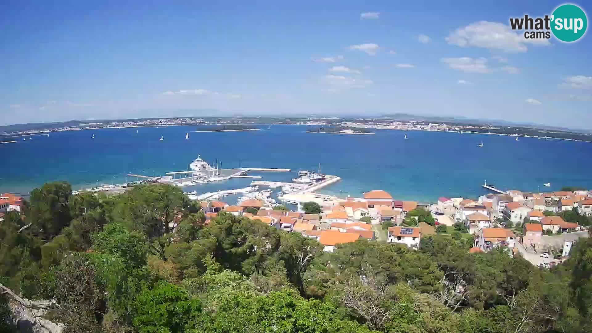 Tkon – Kalvaria – vista del canal de Pašman