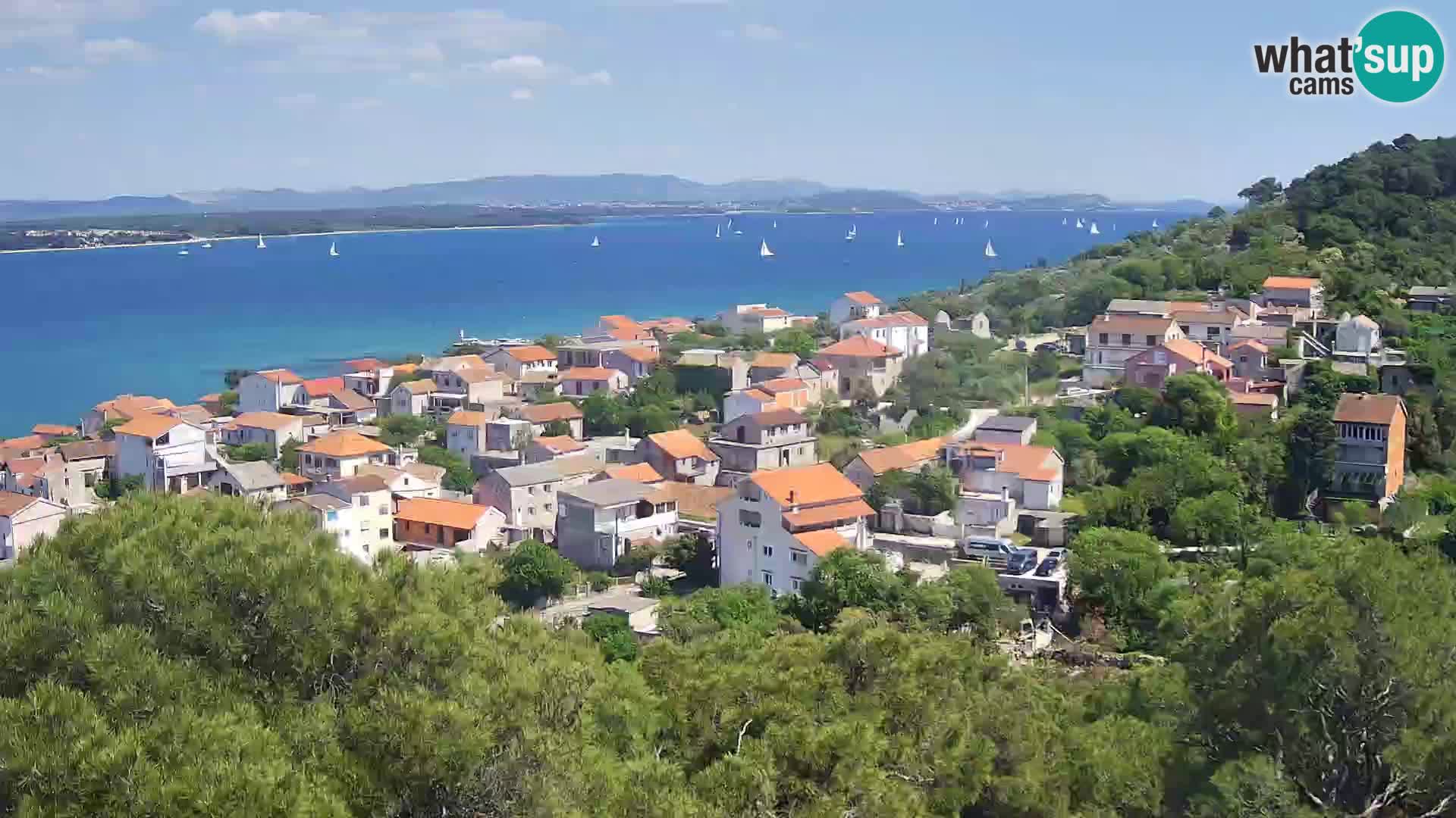 Tkon – Kalvaria – view of Pašman channel