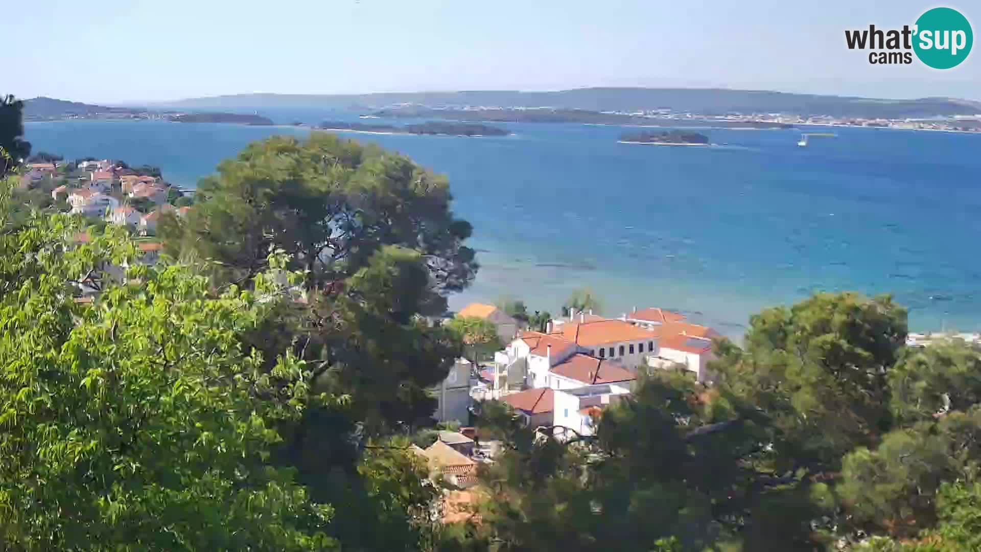Tkon – Kalvaria – Blick auf Pašman Kanal