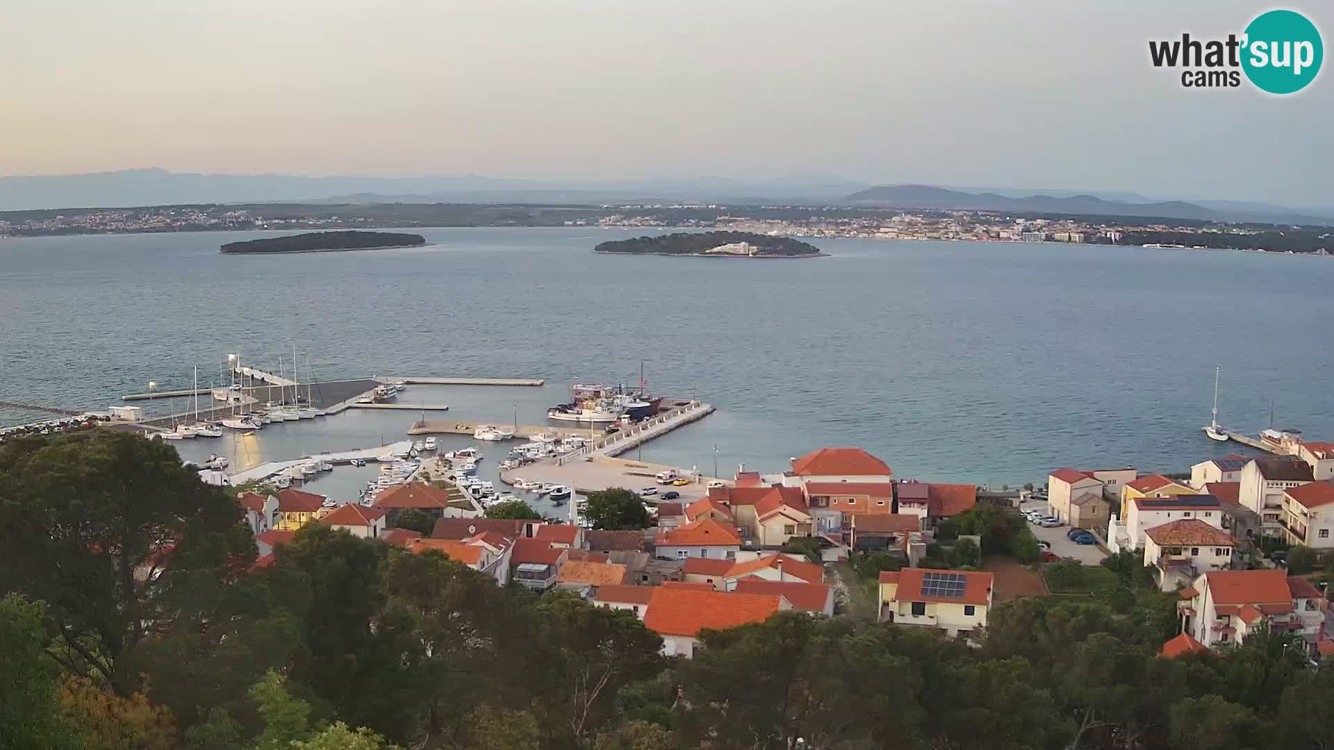 Tkon – Kalvaria – vista del canal de Pašman