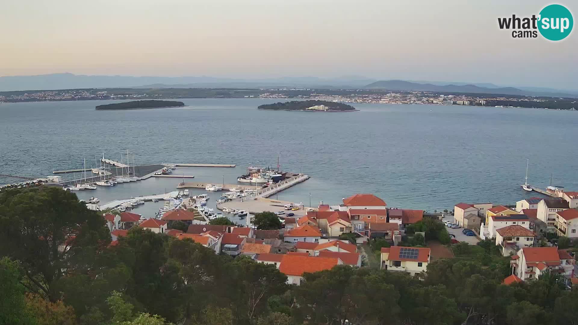 Tkon – Kalvaria – vista del canal de Pašman