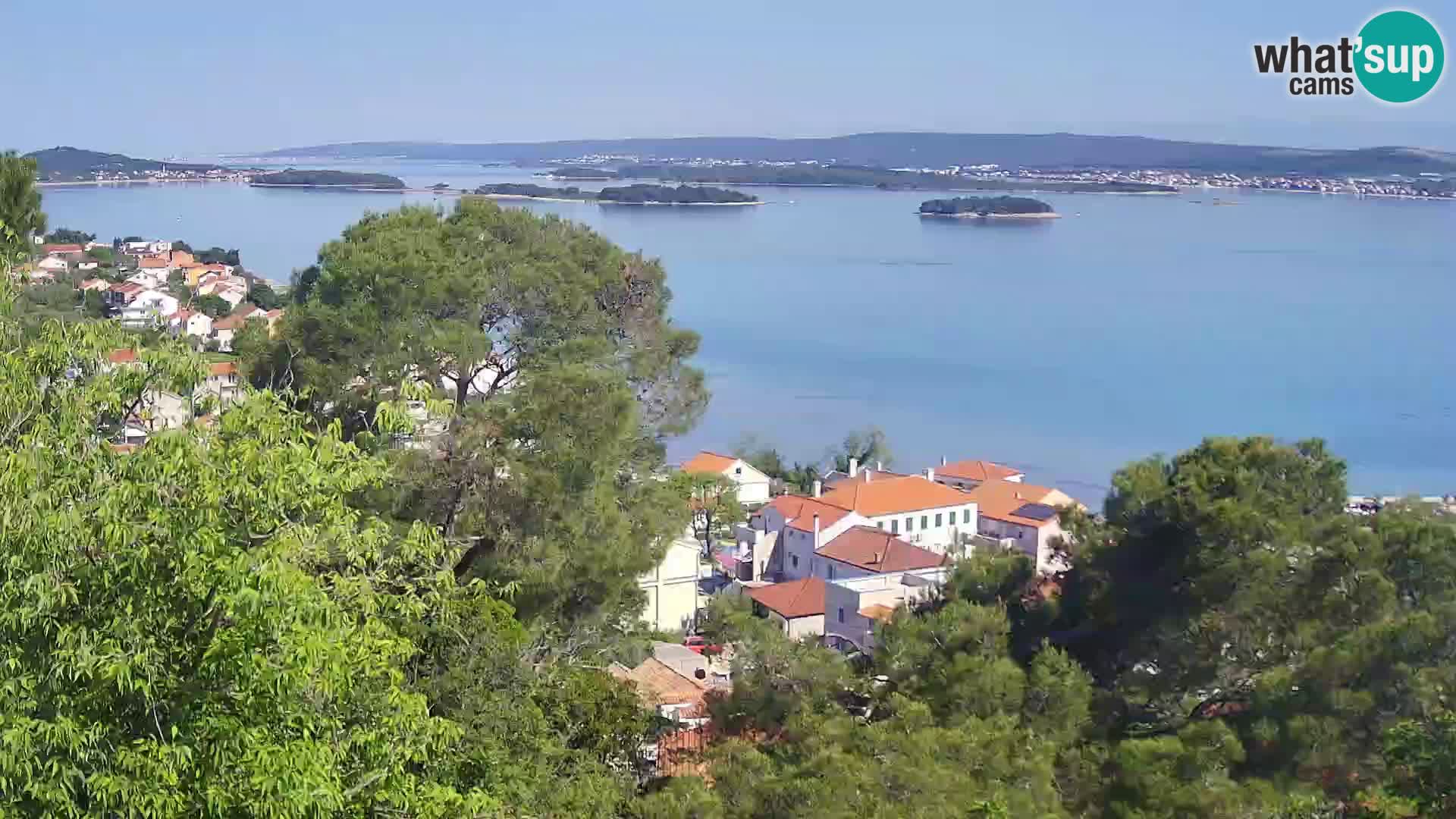 Tkon – Kalvaria – panorama del canale di Pašman