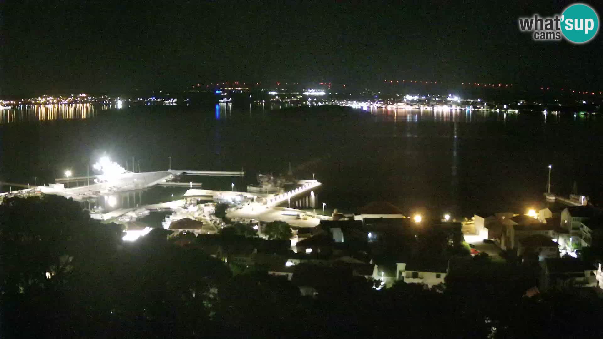 Tkon – Kalvaria – panorama del canale di Pašman