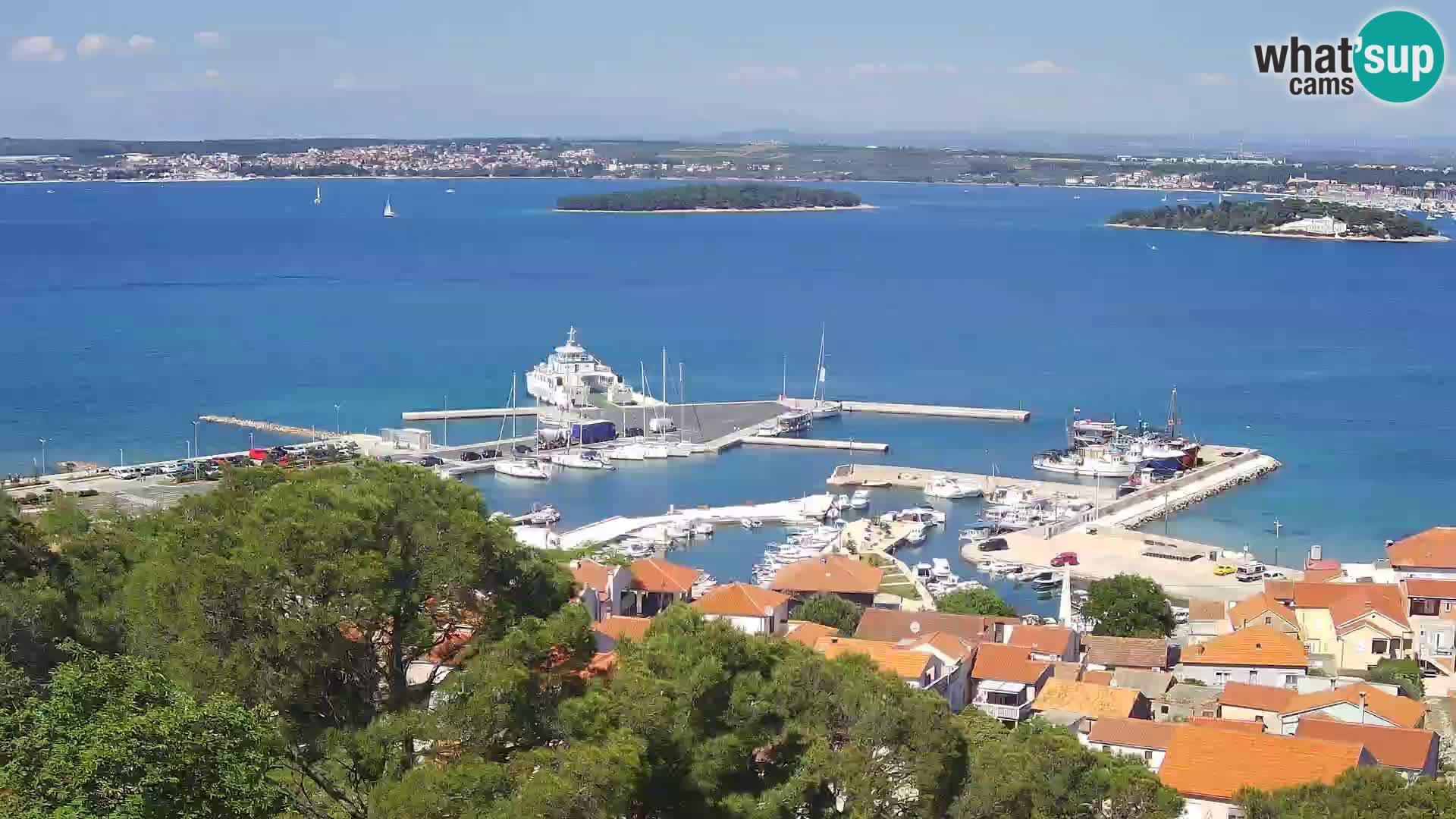 Tkon – Kalvaria – panorama del canale di Pašman