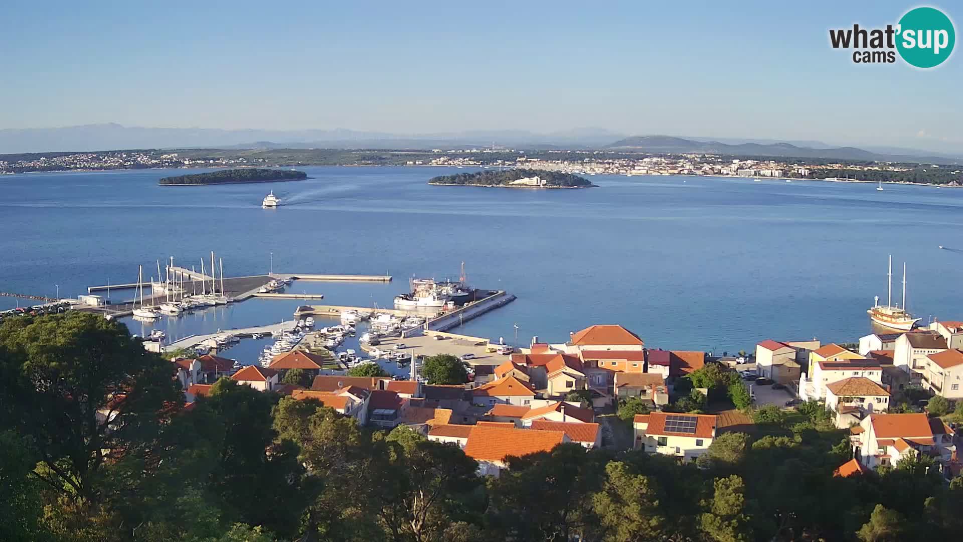Tkon – Kalvaria – vista del canal de Pašman