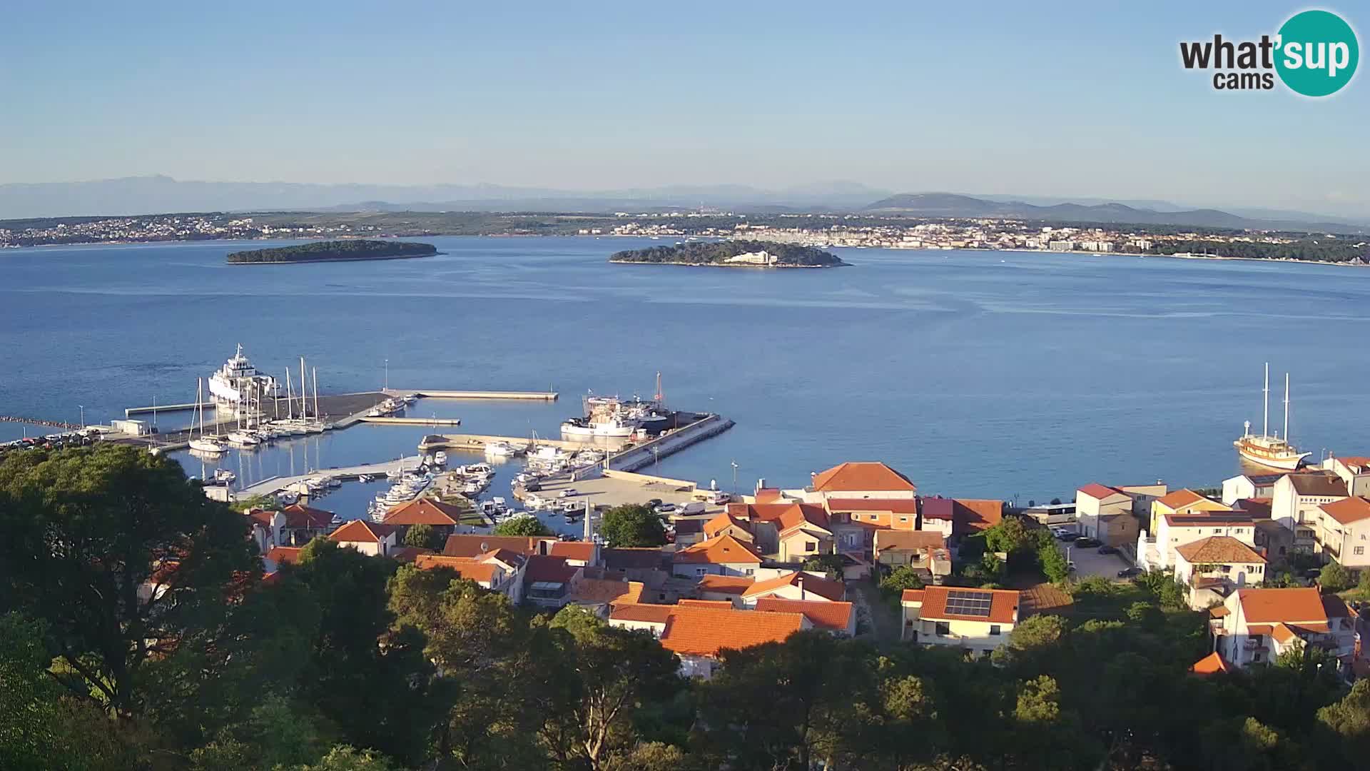 Tkon – Kalvaria – view of Pašman channel