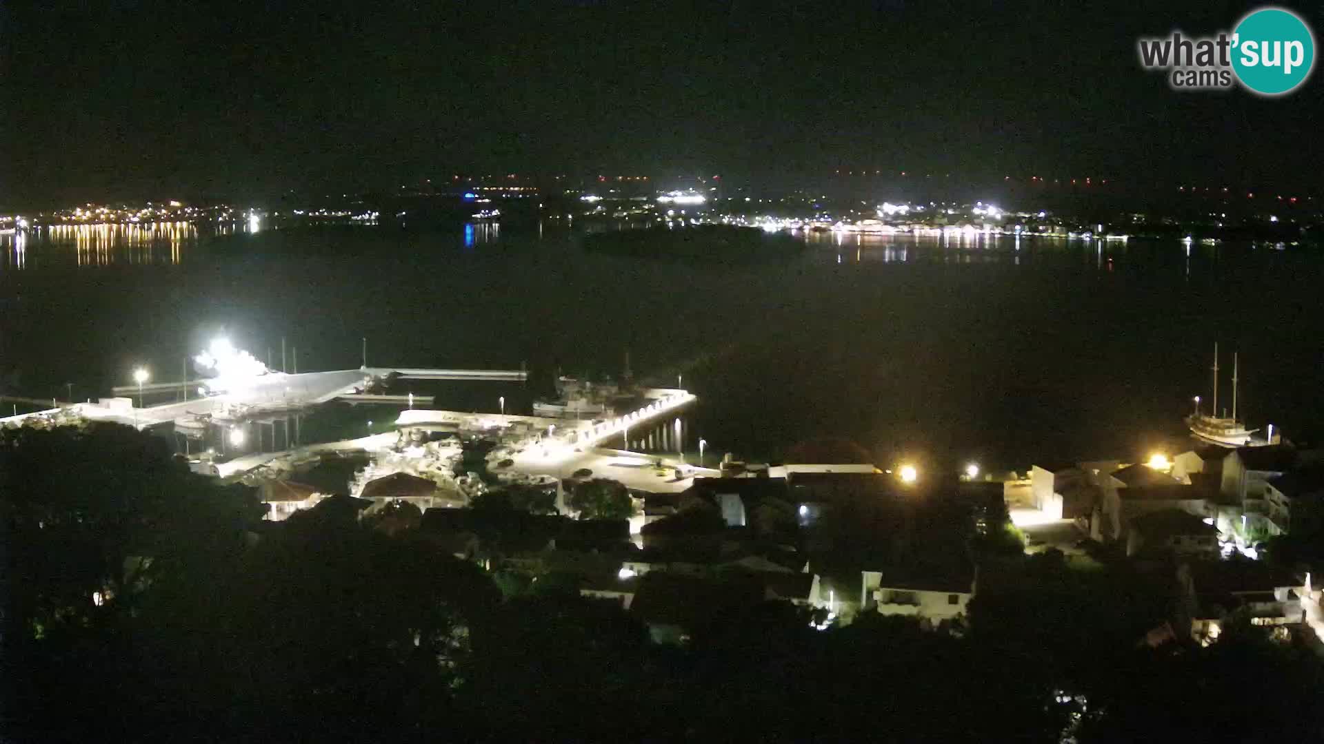 Tkon – Kalvaria – panorama del canale di Pašman