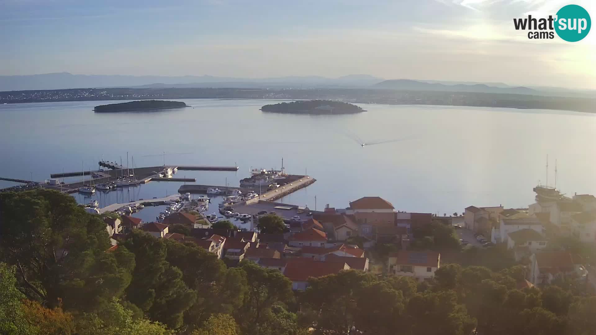 Tkon – Kalvaria – view of Pašman channel