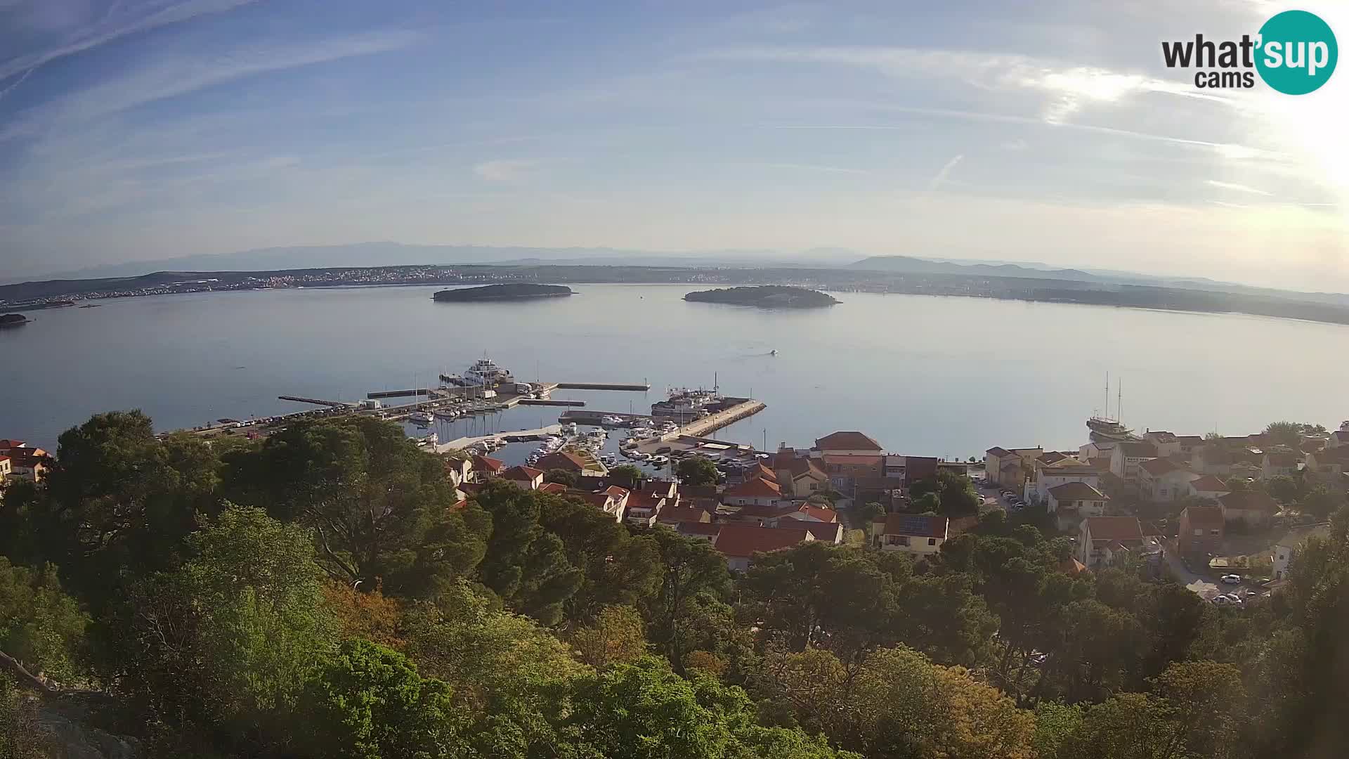 Tkon – Kalvaria – view of Pašman channel