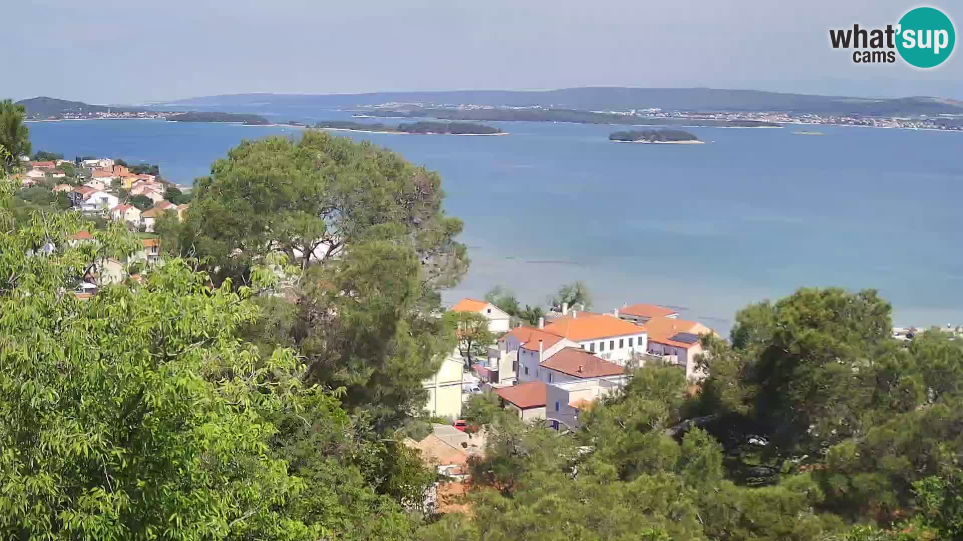 Tkon – Kalvaria – panorama del canale di Pašman
