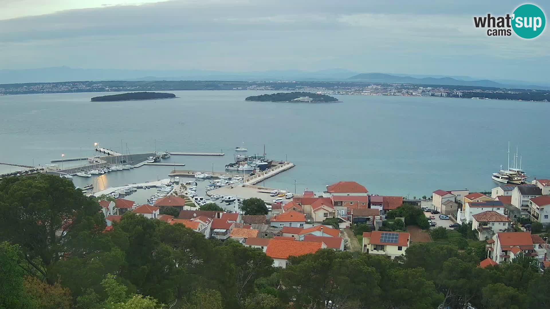 Tkon – Kalvaria – view of Pašman channel