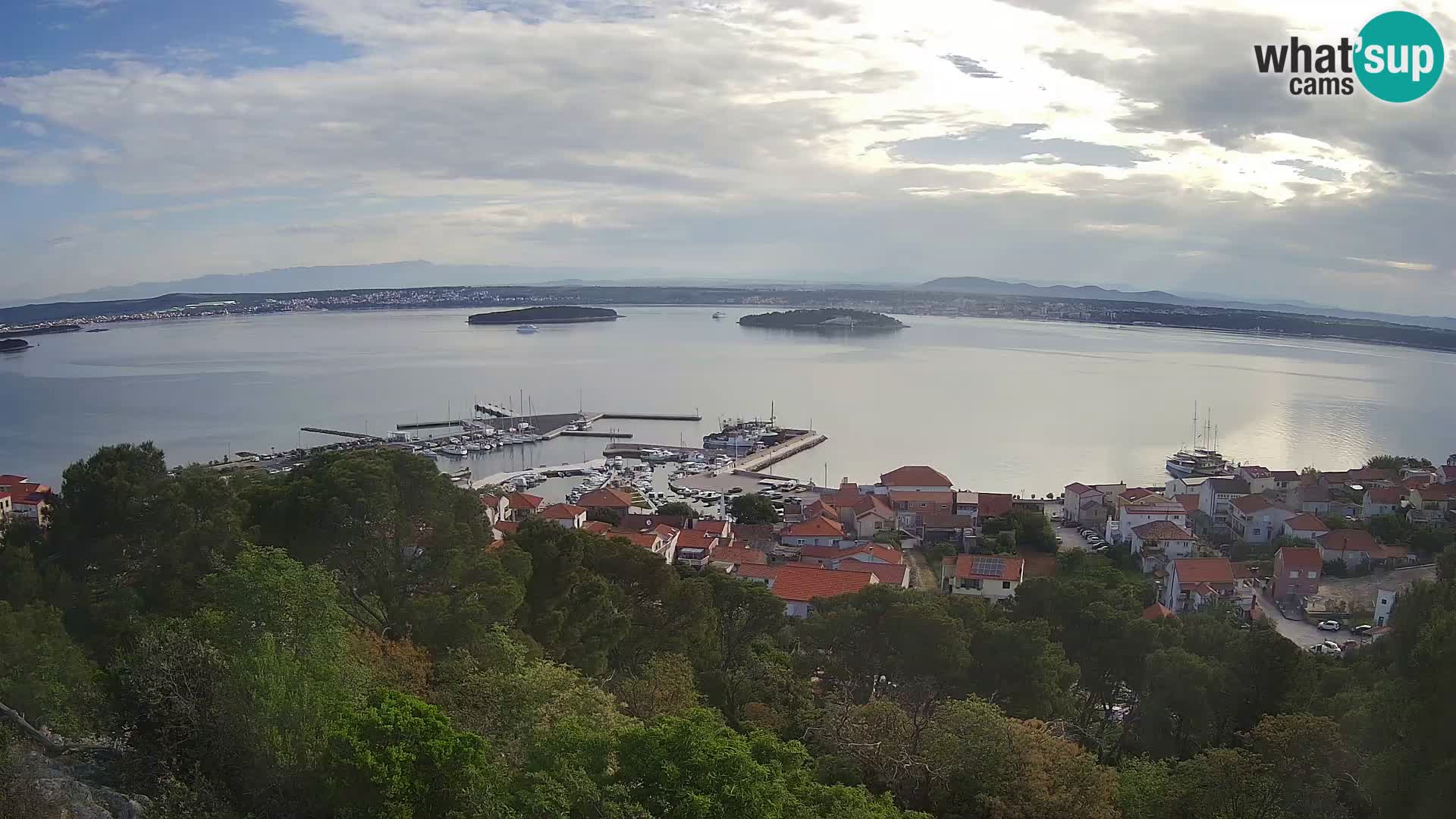 Tkon – Kalvaria – vista del canal de Pašman
