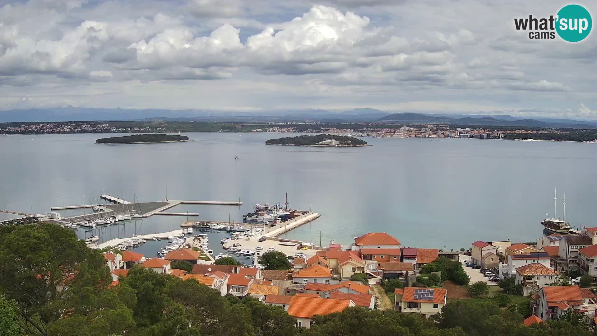 Tkon – Kalvaria – view of Pašman channel