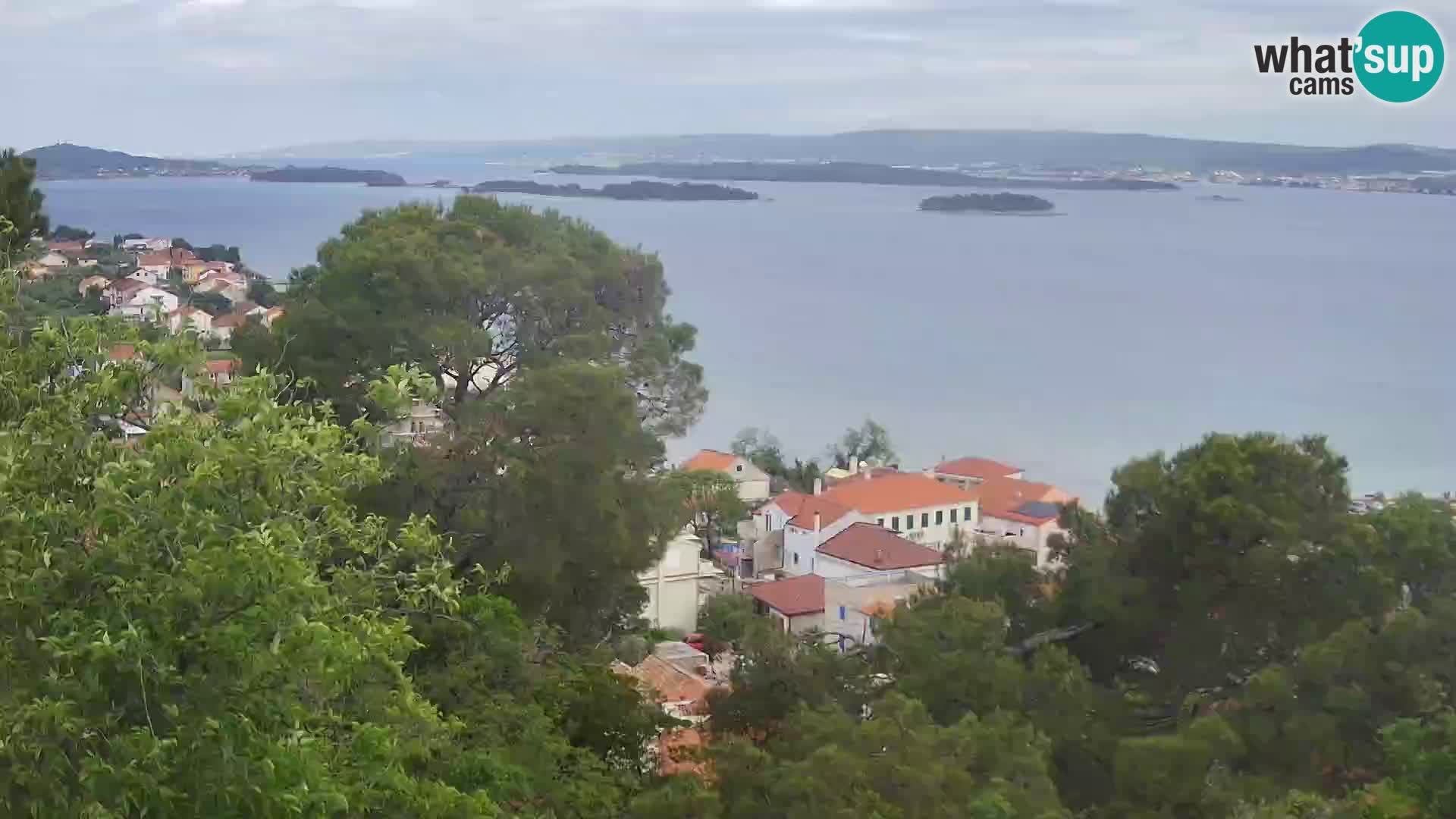 Tkon – Kalvaria – panorama del canale di Pašman