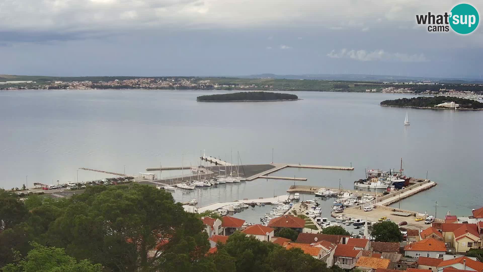 Tkon – Kalvaria – vista del canal de Pašman