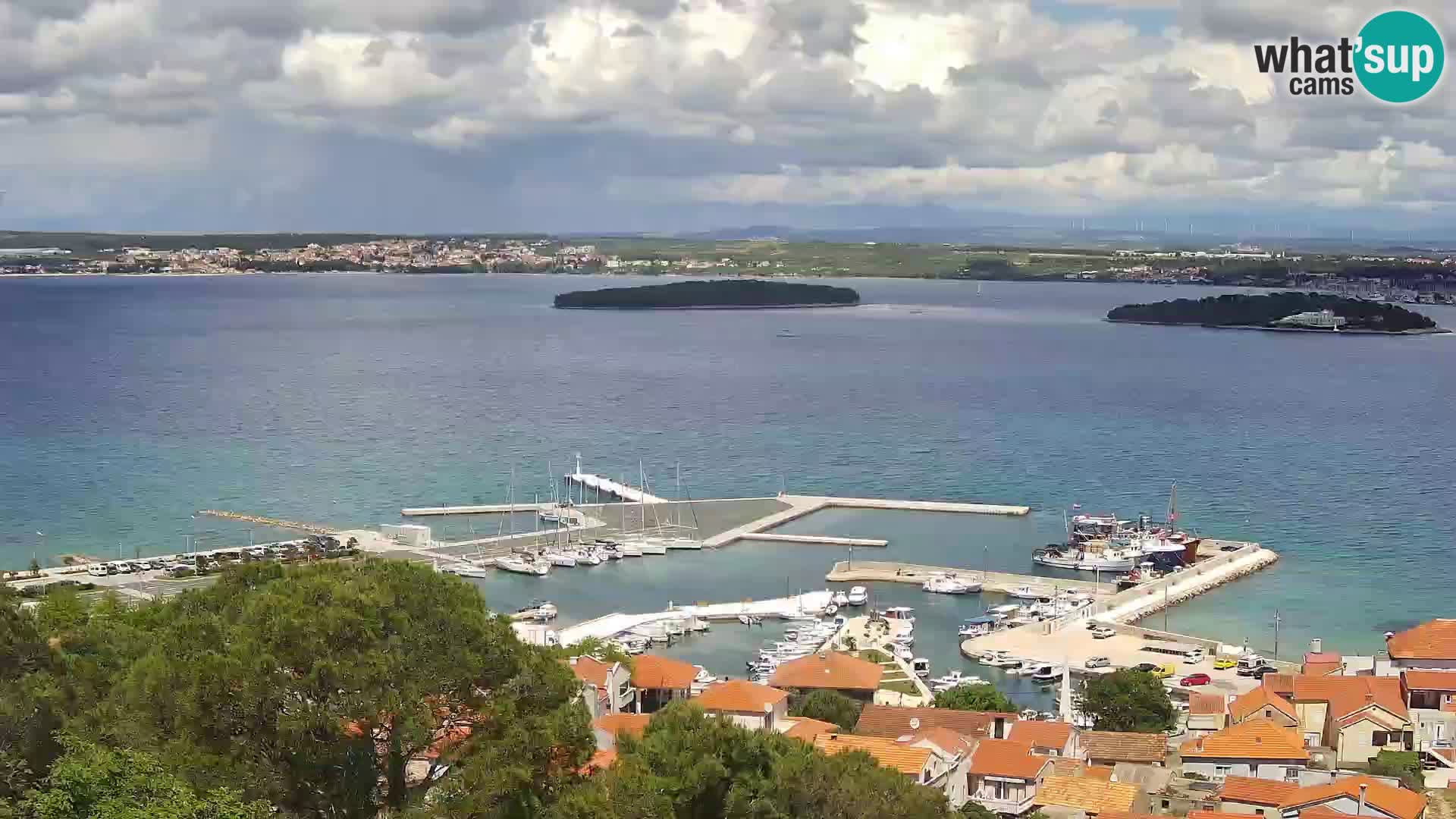 Tkon – Kalvaria – panorama del canale di Pašman
