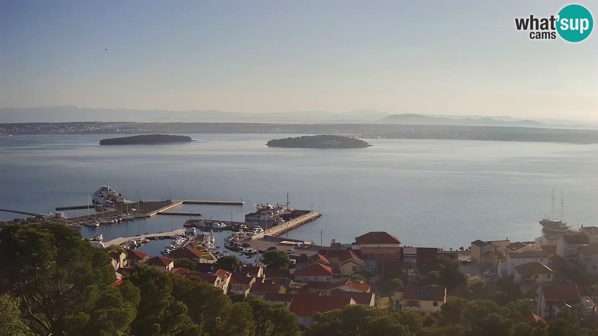 Tkon – Kalvaria – vista del canal de Pašman