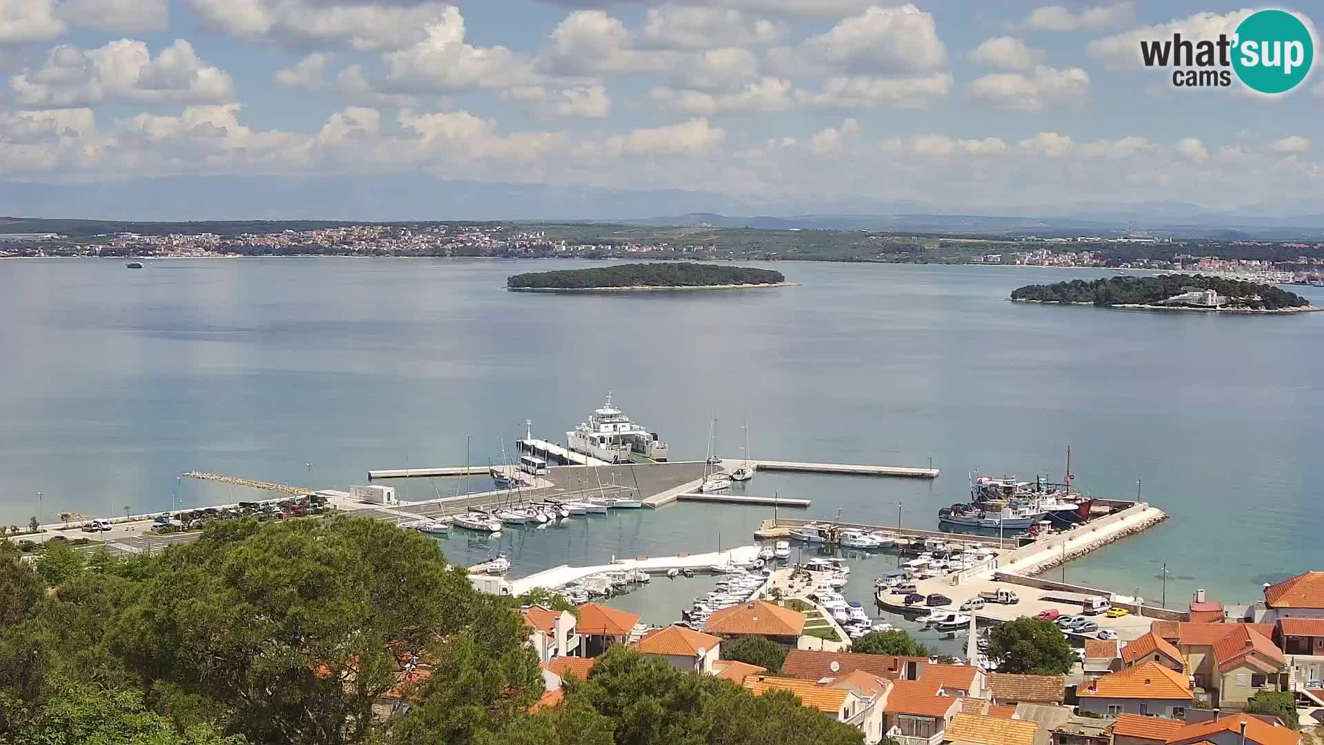 Tkon – Kalvaria – view of Pašman channel