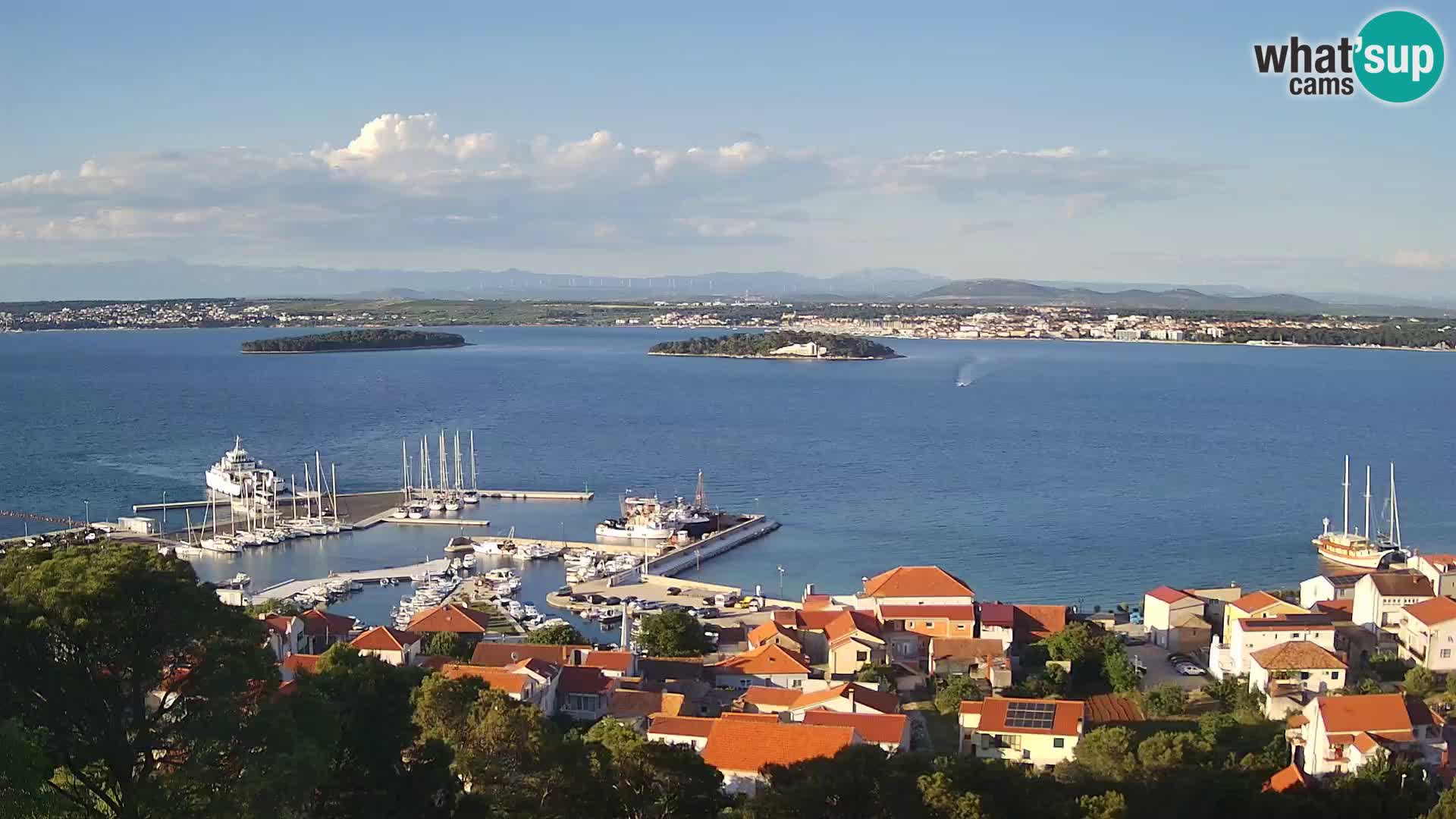 Tkon – Kalvaria – panorama del canale di Pašman
