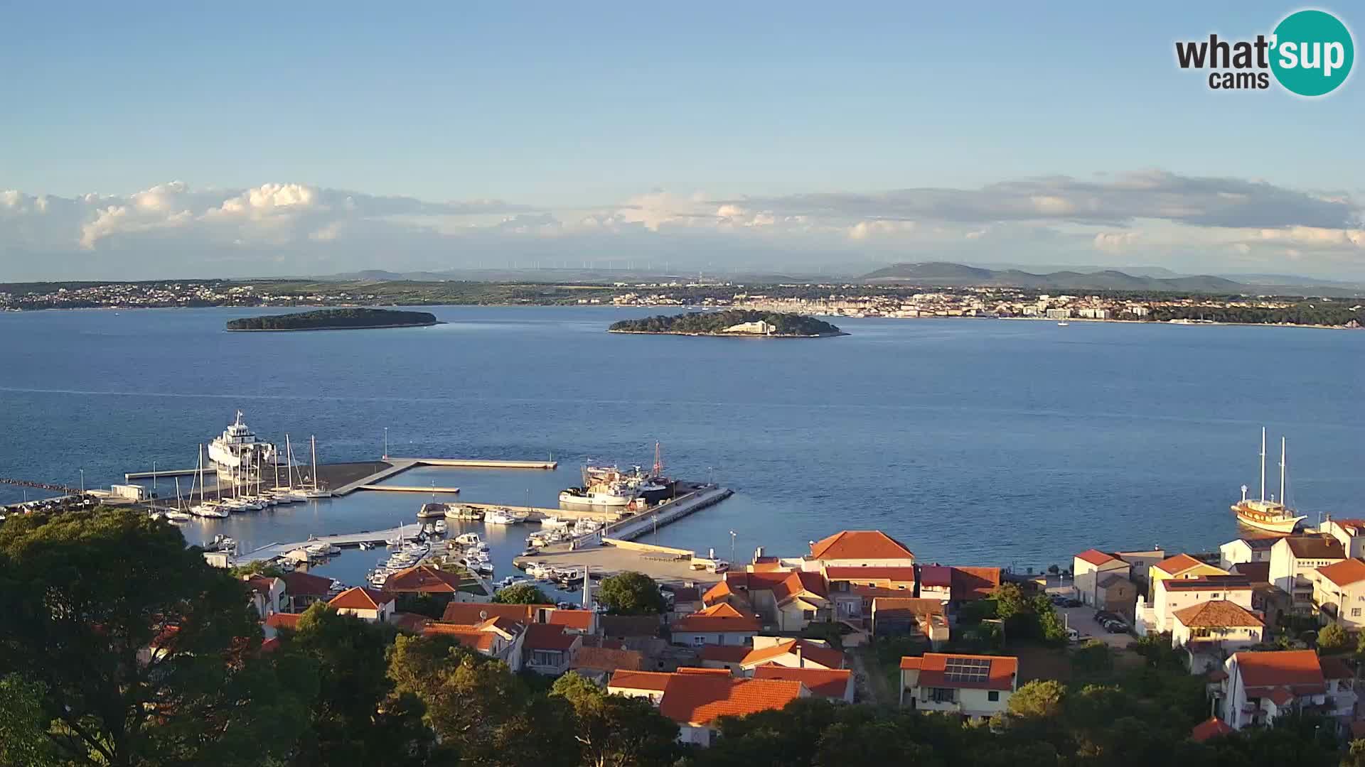 Tkon – Kalvaria – view of Pašman channel