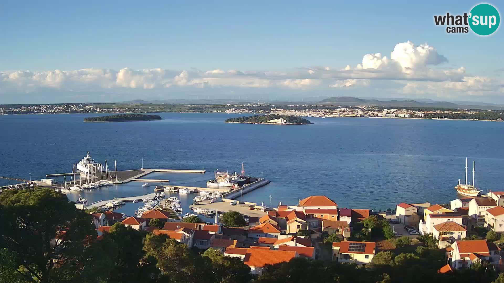 Tkon – Kalvarija – pogled na Pašmanski kanal