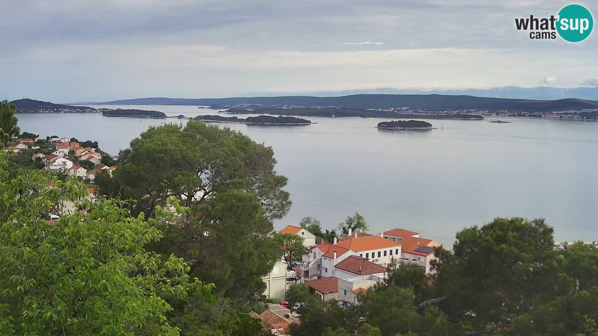 Tkon – Kalvaria – view of Pašman channel