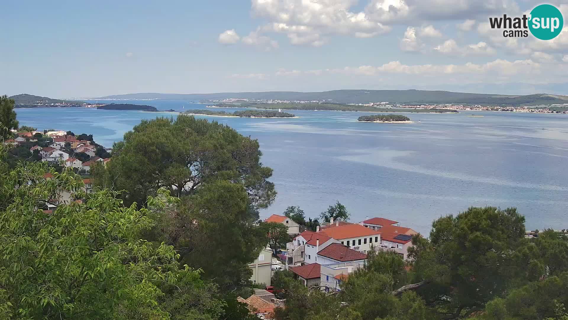 Tkon – Kalvarija – pogled na Pašmanski kanal