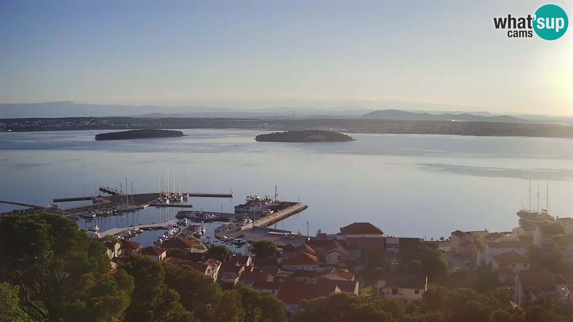 Tkon – Kalvaria – view of Pašman channel