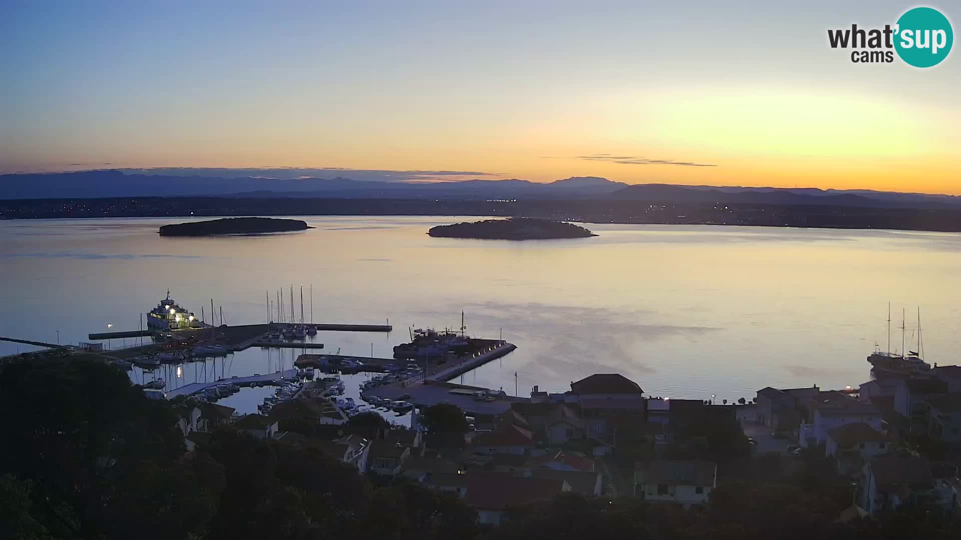 Tkon – Kalvaria – vista del canal de Pašman
