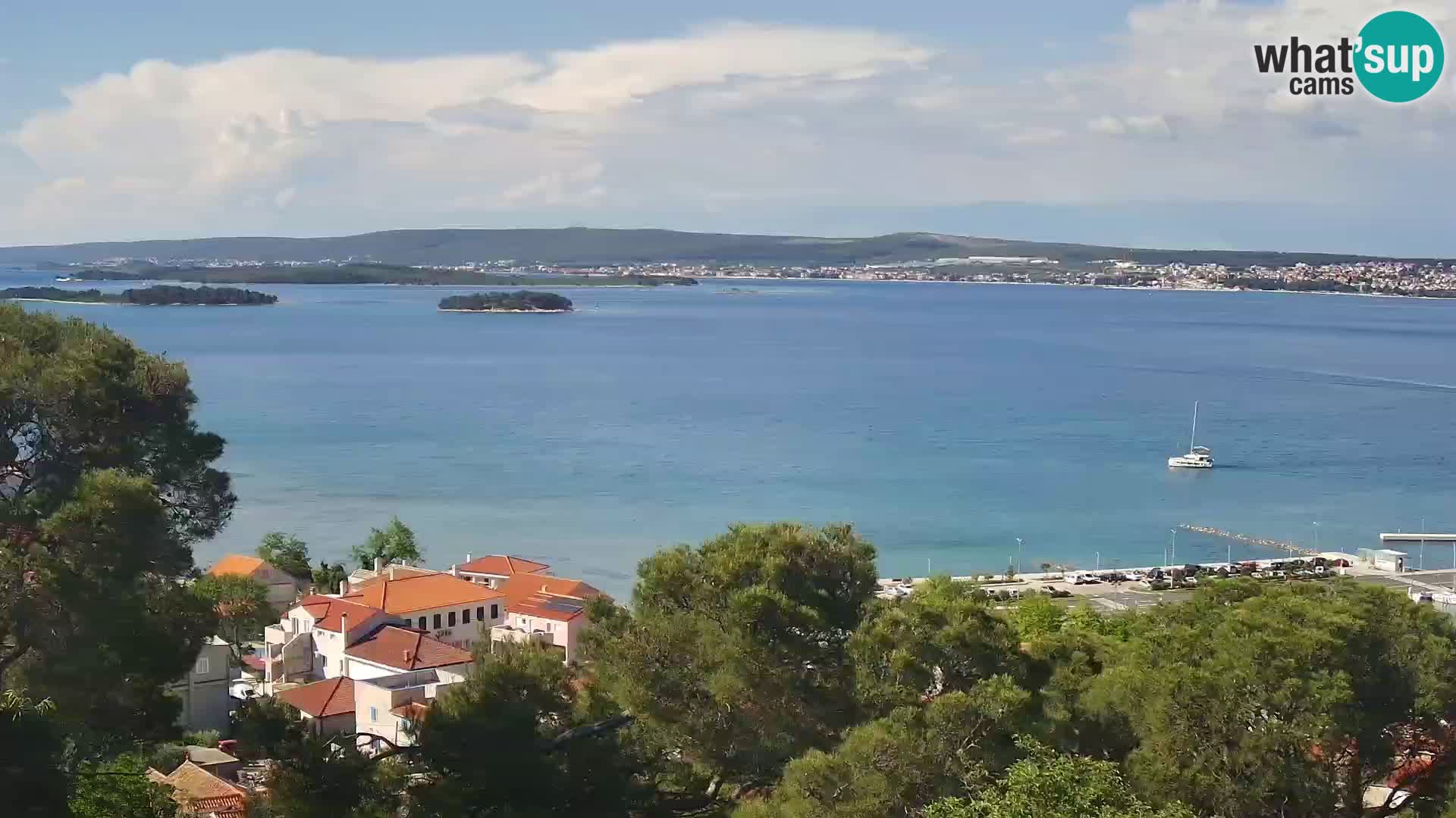 Tkon – Kalvaria – panorama del canale di Pašman