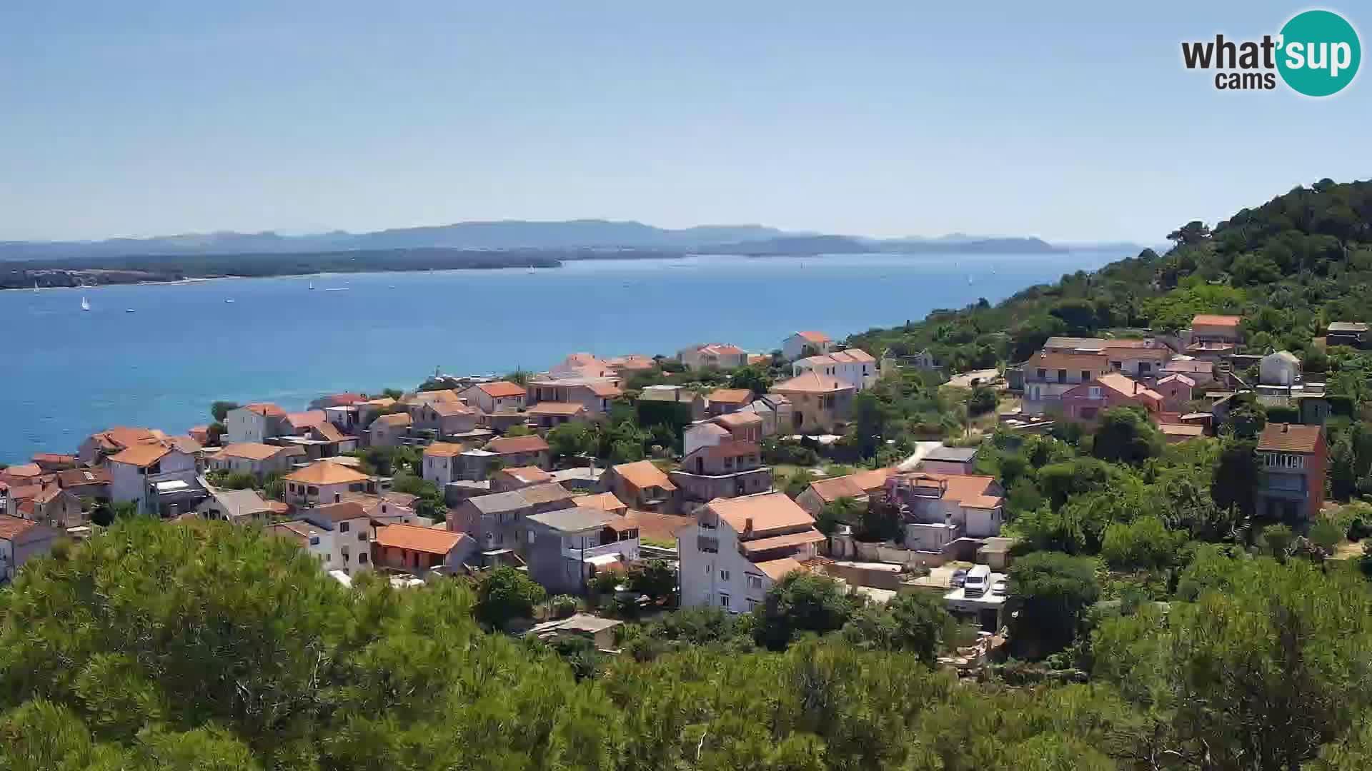 Tkon – Kalvaria – Blick auf Pašman Kanal